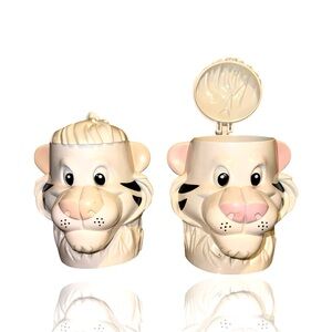 Ringling Bros. & Barnum & Bailey Circus White Tiger Vintage Souvenir Mugs